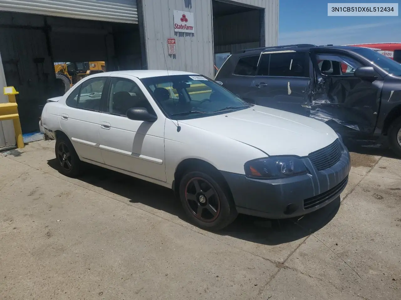 2006 Nissan Sentra 1.8 VIN: 3N1CB51DX6L512434 Lot: 61960265