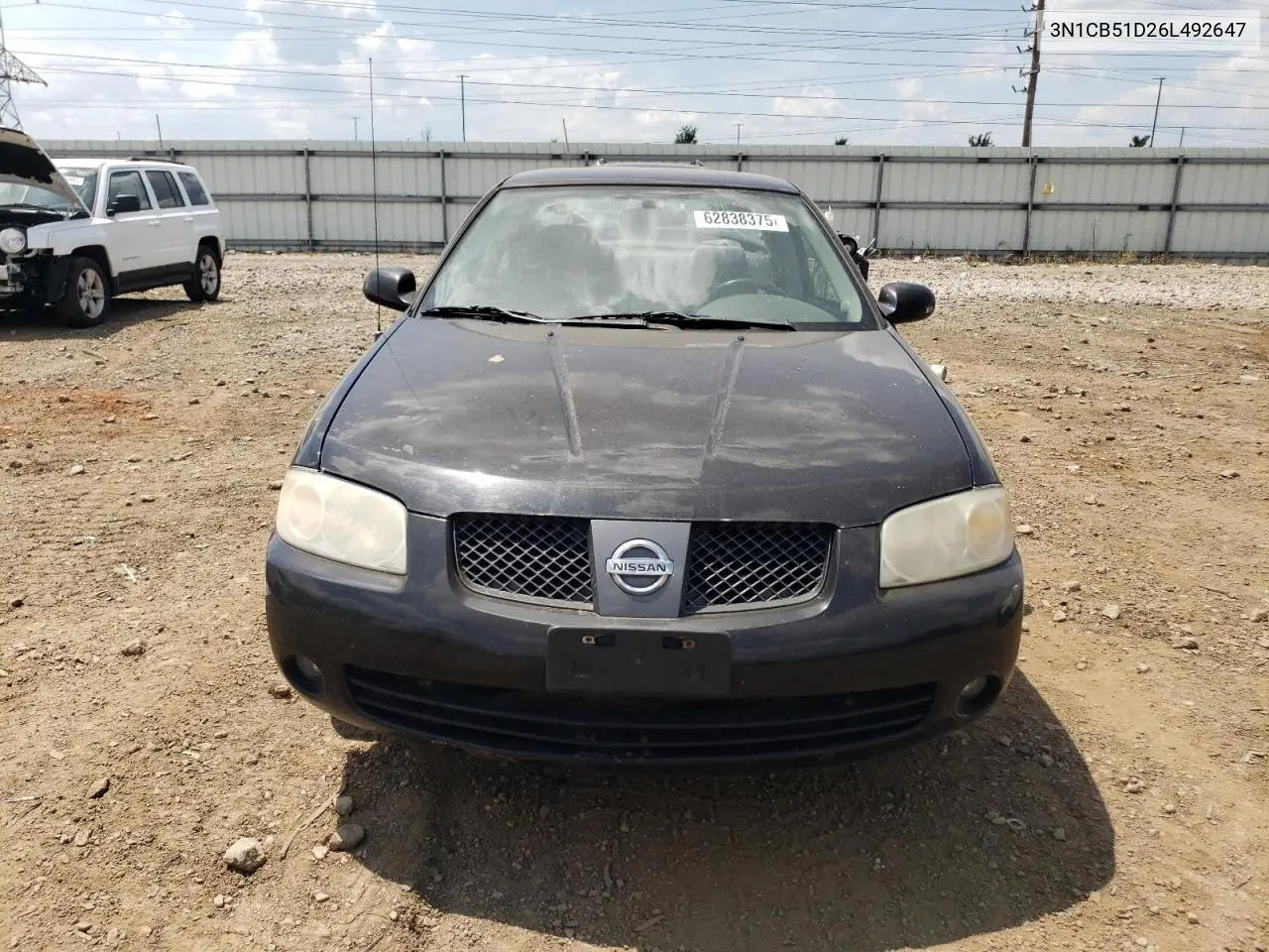 2006 Nissan Sentra 1.8 VIN: 3N1CB51D26L492647 Lot: 62838375