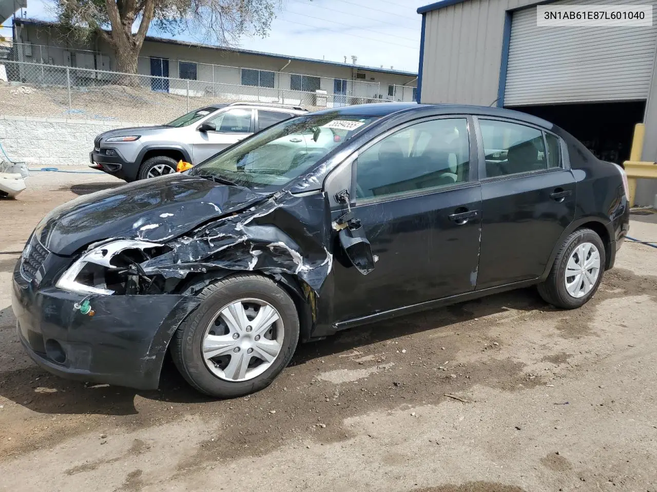 2007 Nissan Sentra 2.0 VIN: 3N1AB61E87L601040 Lot: 55594555