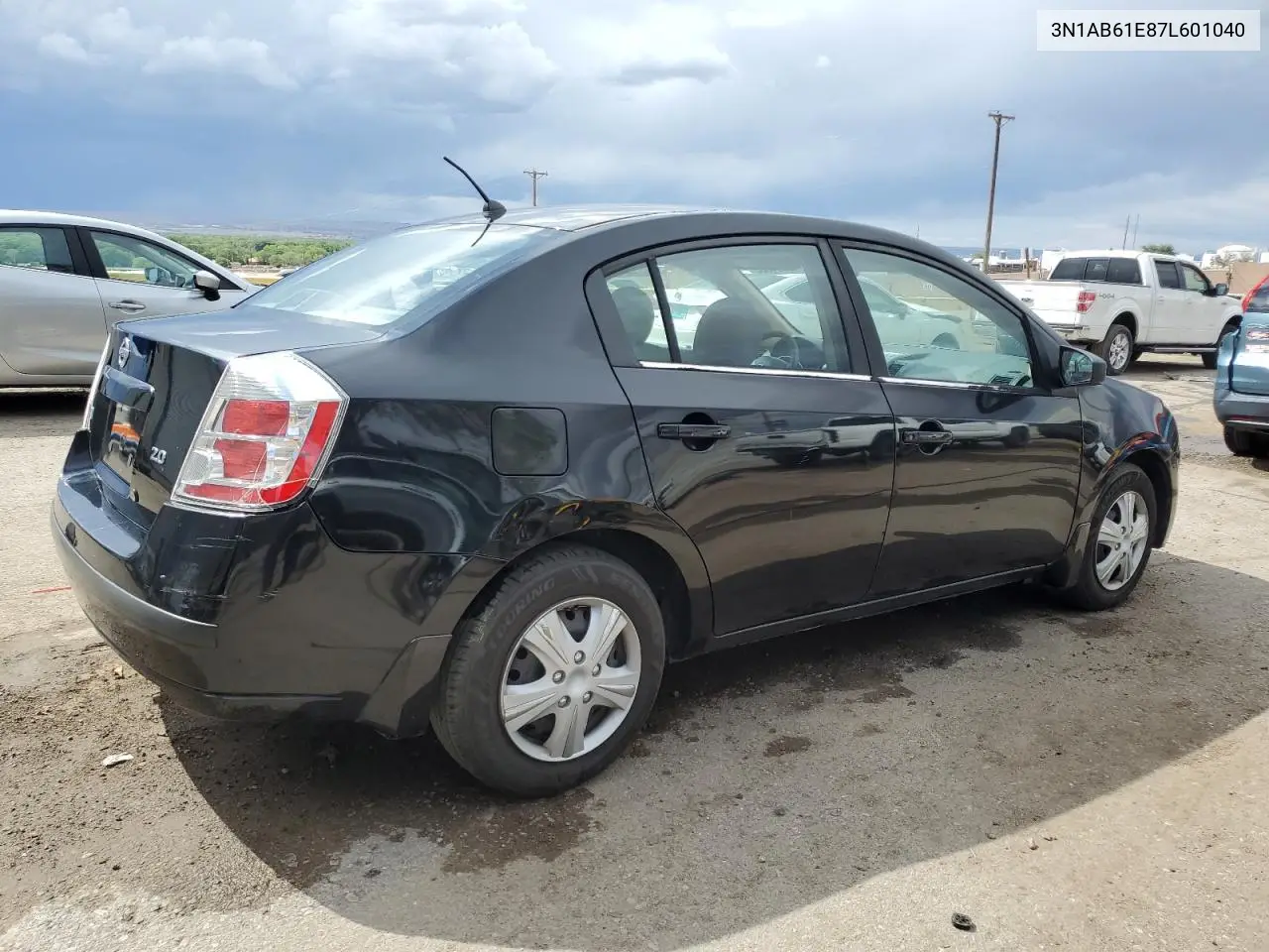 2007 Nissan Sentra 2.0 VIN: 3N1AB61E87L601040 Lot: 55594555