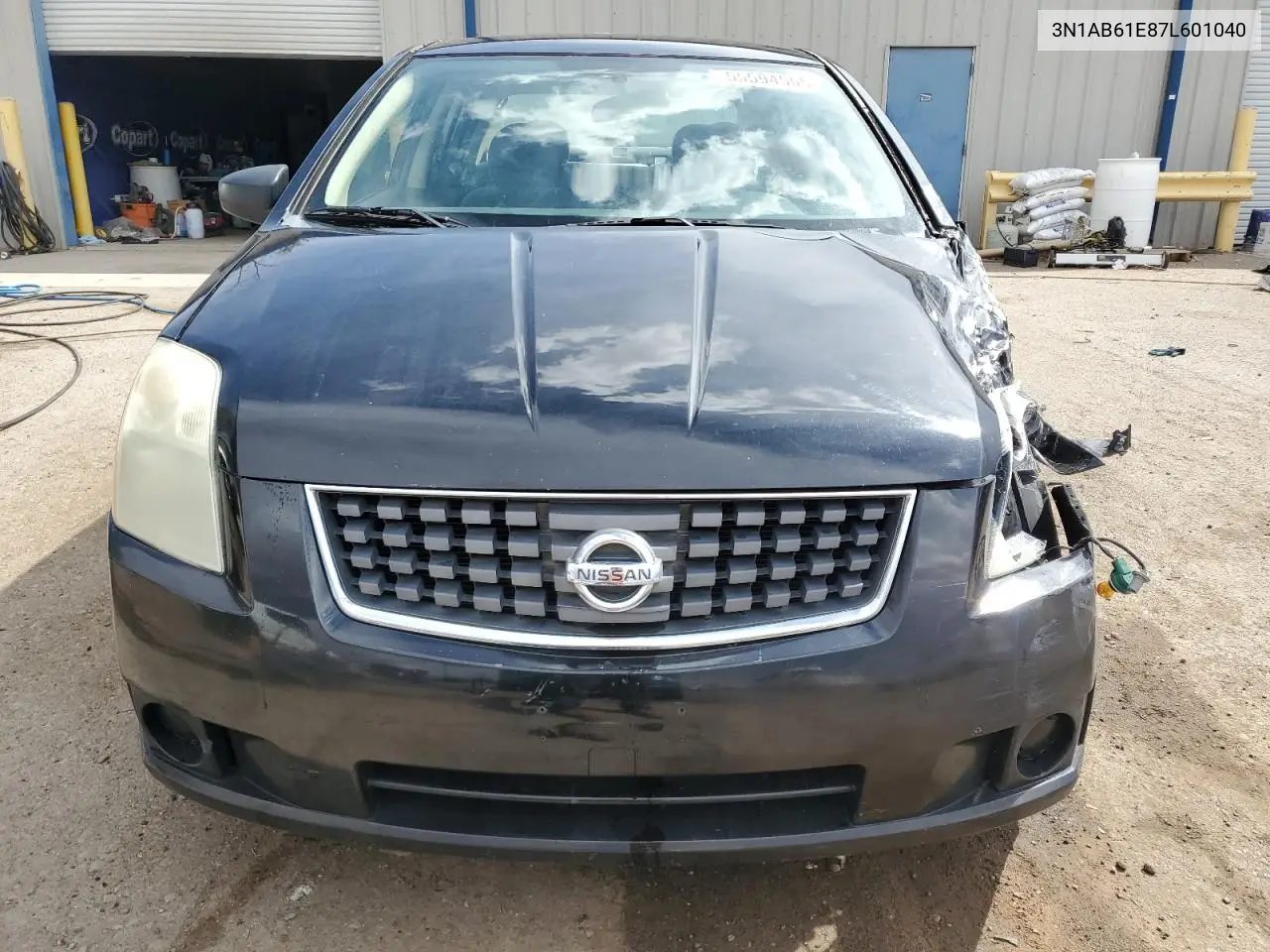2007 Nissan Sentra 2.0 VIN: 3N1AB61E87L601040 Lot: 55594555