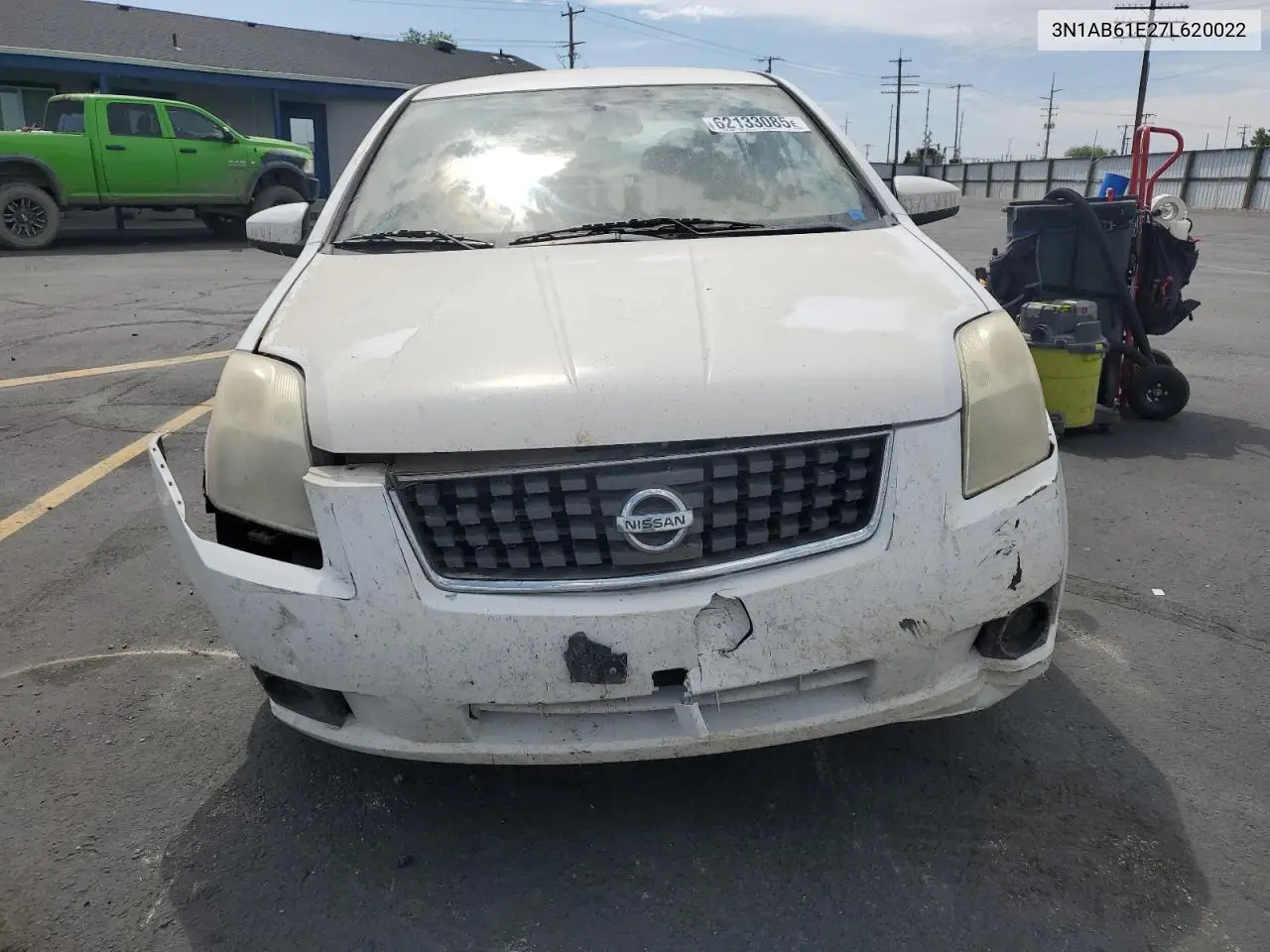 2007 Nissan Sentra 2.0 VIN: 3N1AB61E27L620022 Lot: 62133085
