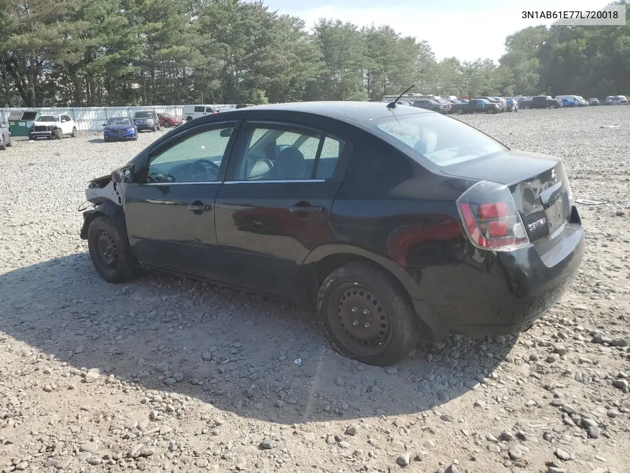 2007 Nissan Sentra 2.0 VIN: 3N1AB61E77L720018 Lot: 62326515