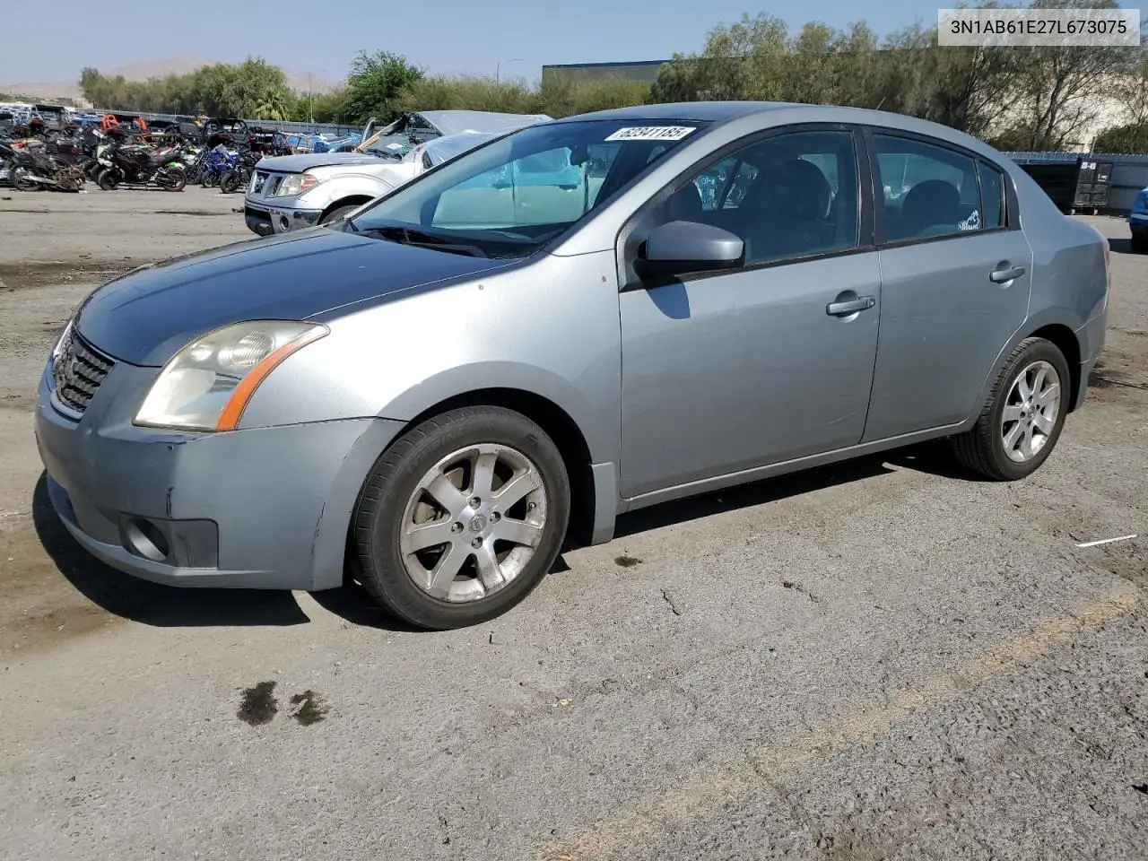 2007 Nissan Sentra 2.0 VIN: 3N1AB61E27L673075 Lot: 62341185