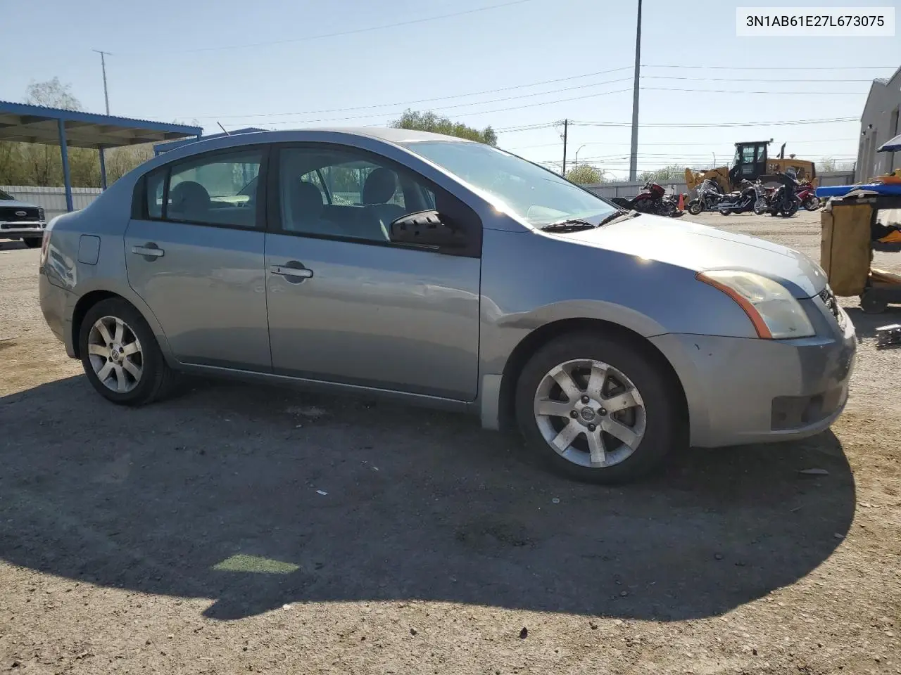 2007 Nissan Sentra 2.0 VIN: 3N1AB61E27L673075 Lot: 62341185