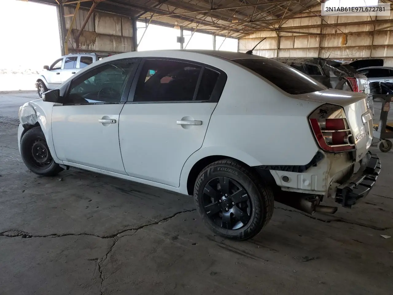 2007 Nissan Sentra 2.0 VIN: 3N1AB61E97L672781 Lot: 62889825