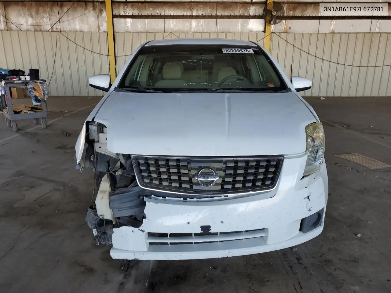 2007 Nissan Sentra 2.0 VIN: 3N1AB61E97L672781 Lot: 62889825