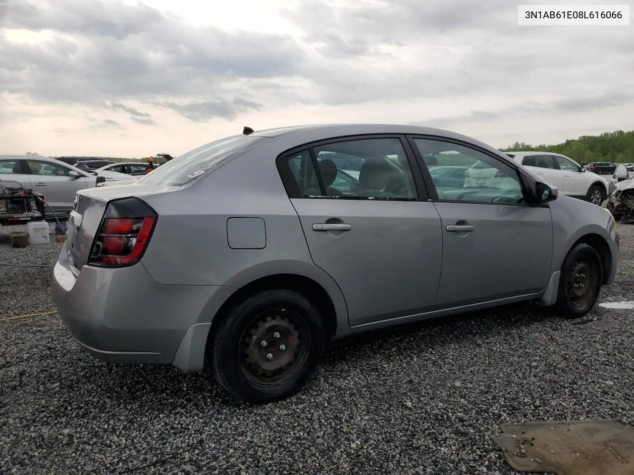 2008 Nissan Sentra 2.0 VIN: 3N1AB61E08L616066 Lot: 52718785