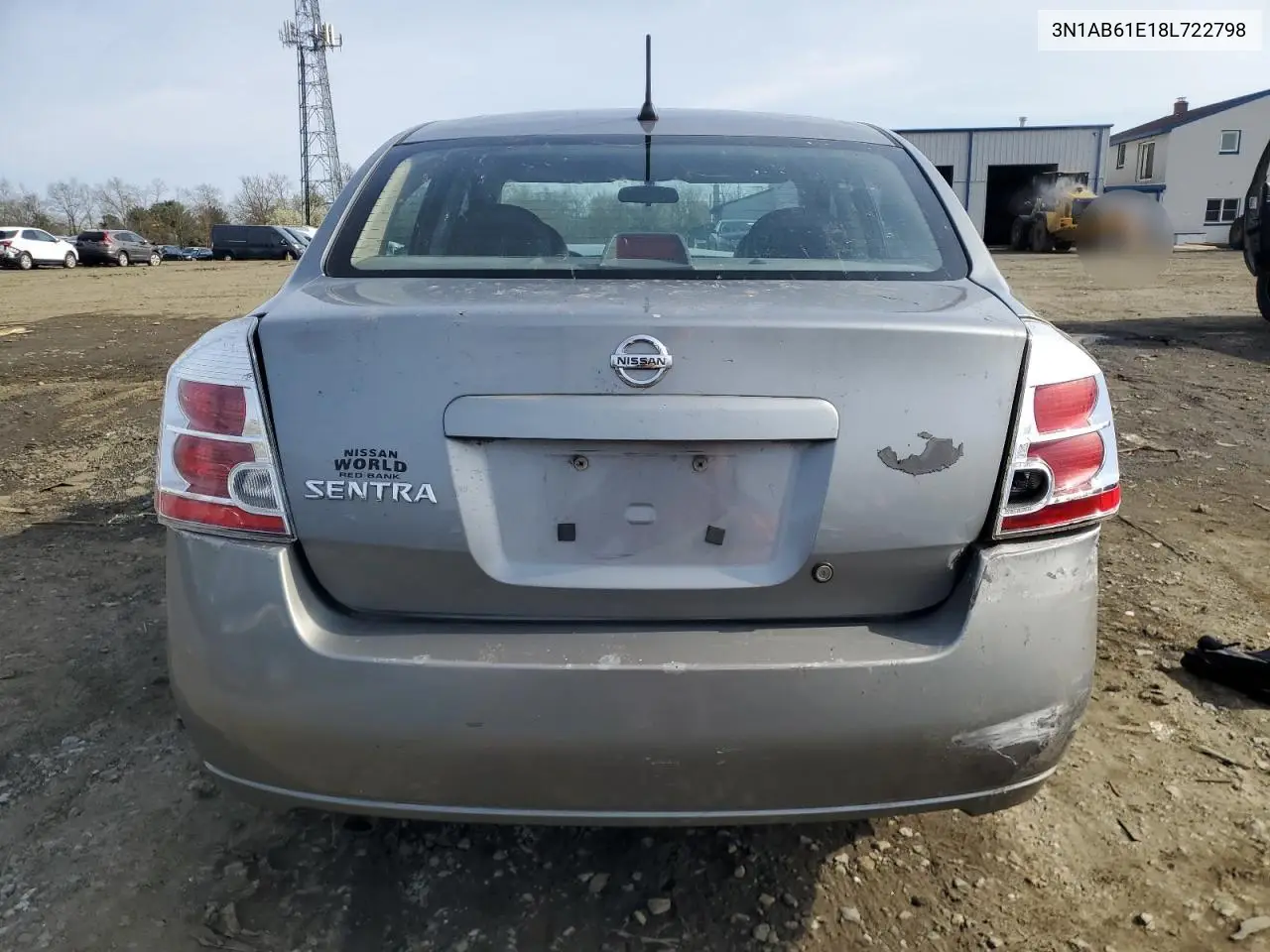 2008 Nissan Sentra 2.0 VIN: 3N1AB61E18L722798 Lot: 53186495
