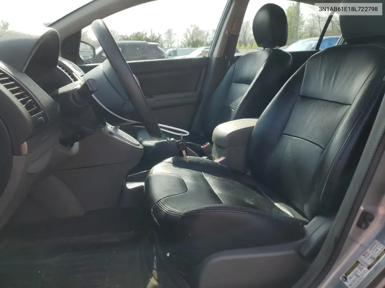 2008 Nissan Sentra 2.0 VIN: 3N1AB61E18L722798 Lot: 53186495