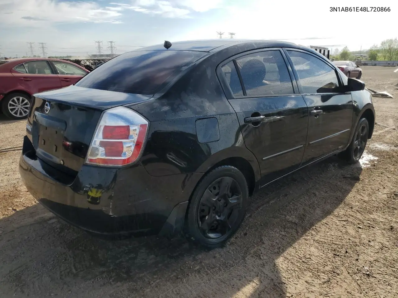2008 Nissan Sentra 2.0 VIN: 3N1AB61E48L720866 Lot: 55449045