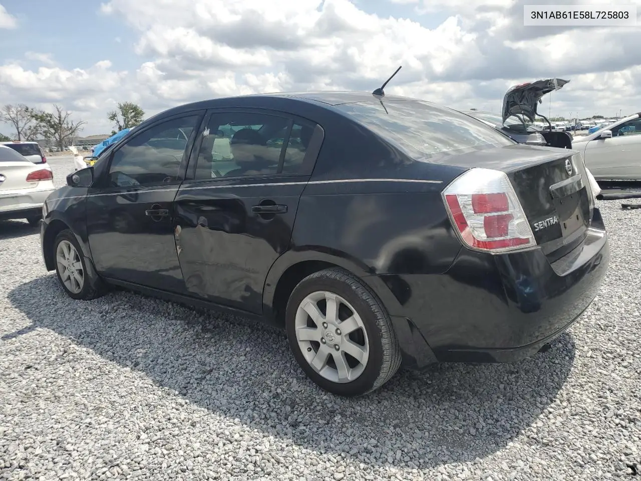 2008 Nissan Sentra 2.0 VIN: 3N1AB61E58L725803 Lot: 55982035