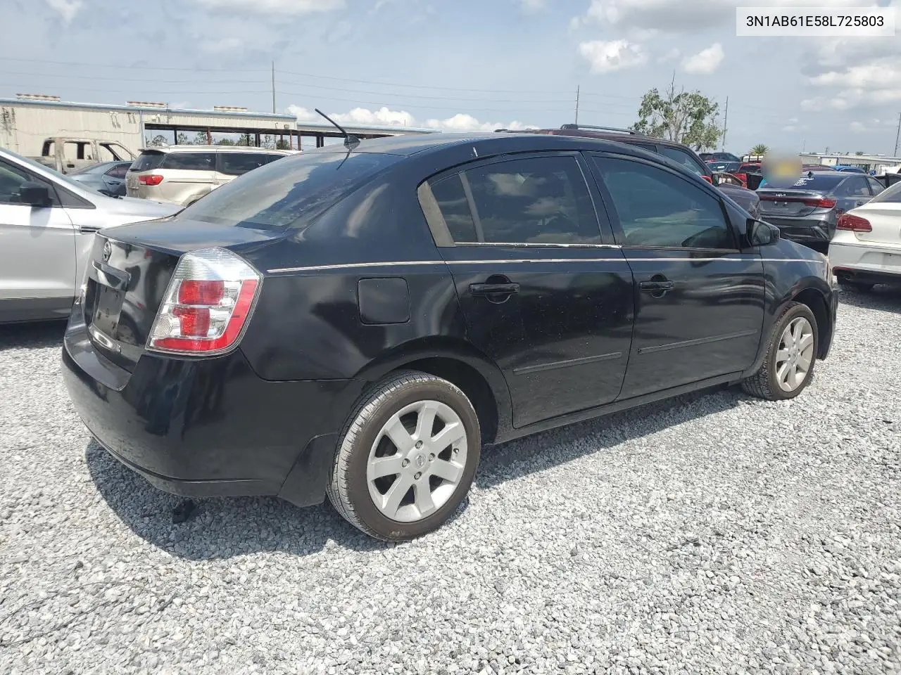 2008 Nissan Sentra 2.0 VIN: 3N1AB61E58L725803 Lot: 55982035