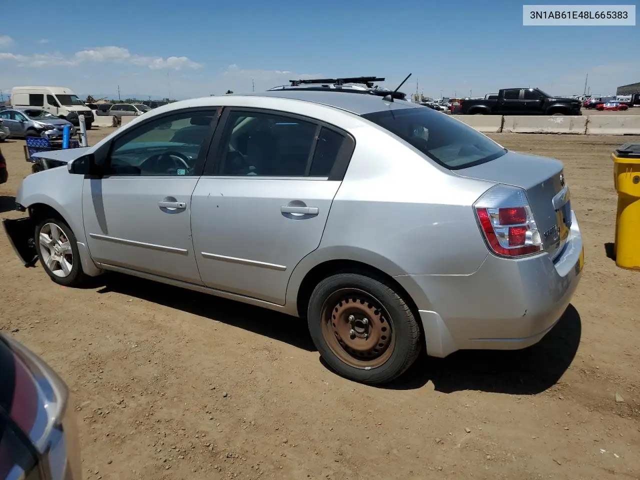 2008 Nissan Sentra 2.0 VIN: 3N1AB61E48L665383 Lot: 56076325