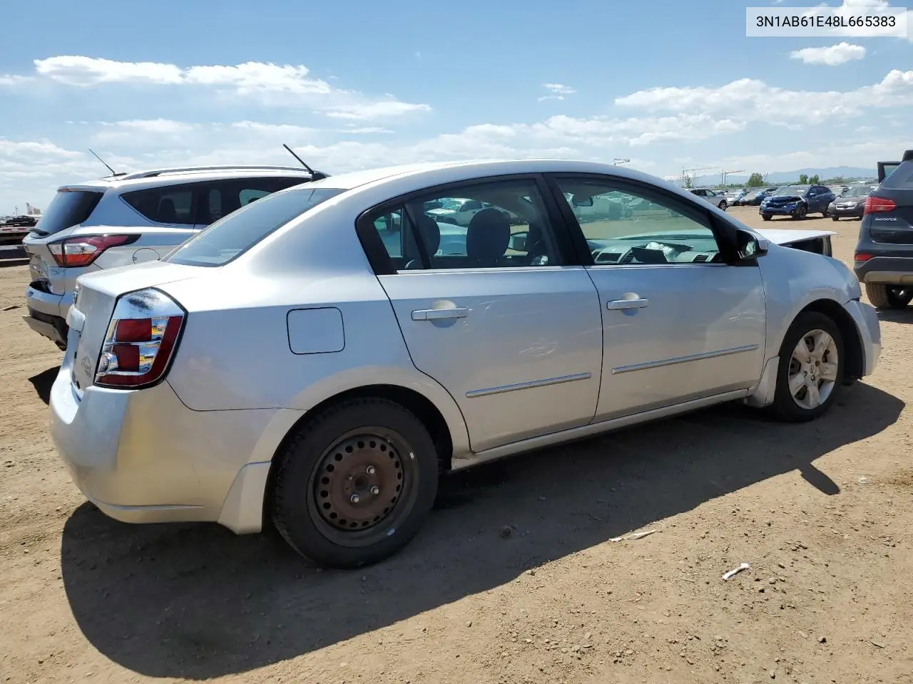 2008 Nissan Sentra 2.0 VIN: 3N1AB61E48L665383 Lot: 56076325