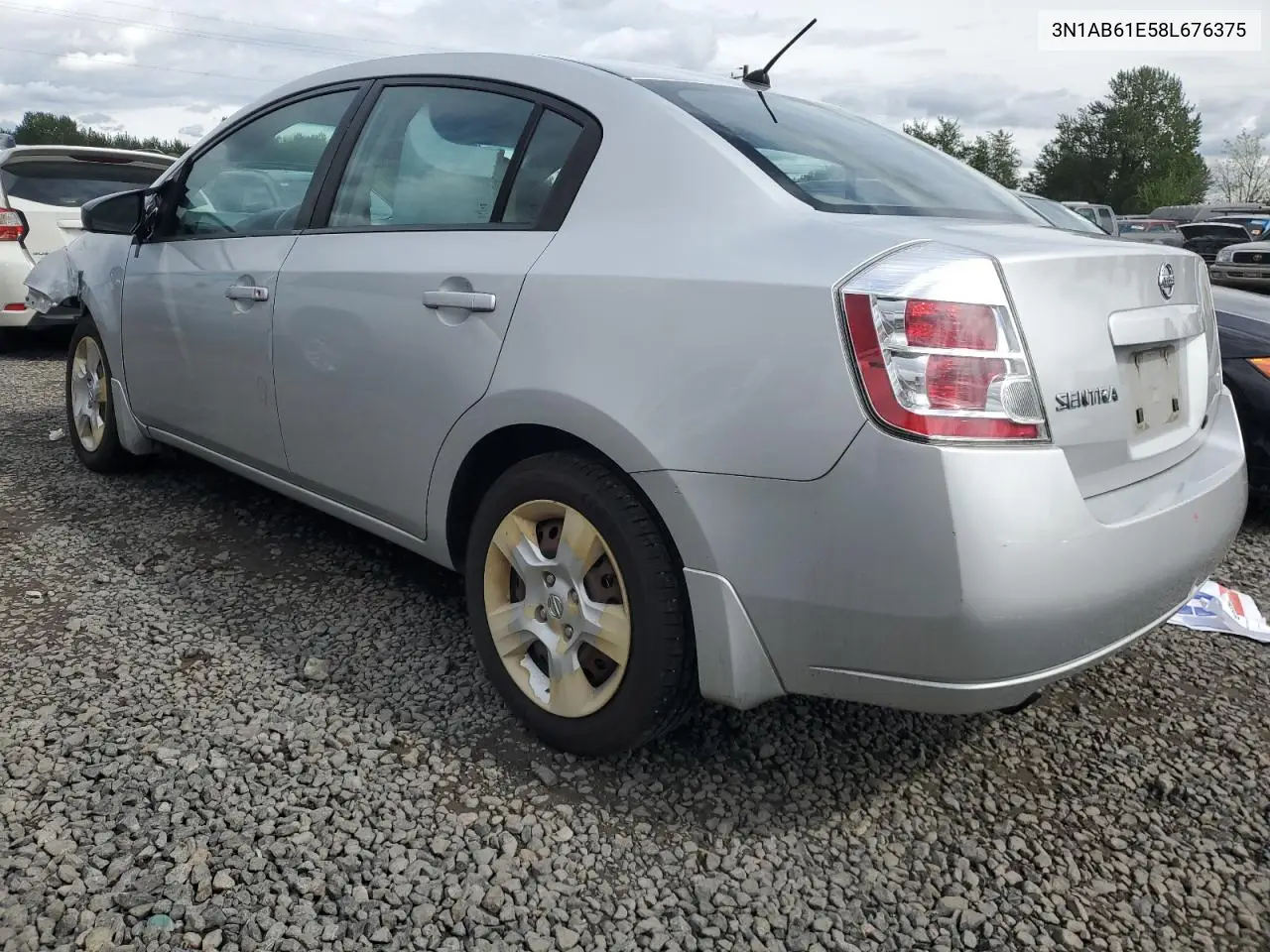2008 Nissan Sentra 2.0 VIN: 3N1AB61E58L676375 Lot: 56535885
