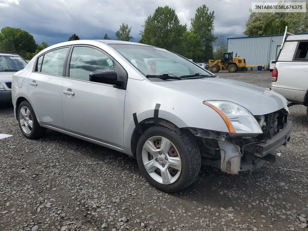 2008 Nissan Sentra 2.0 VIN: 3N1AB61E58L676375 Lot: 56535885
