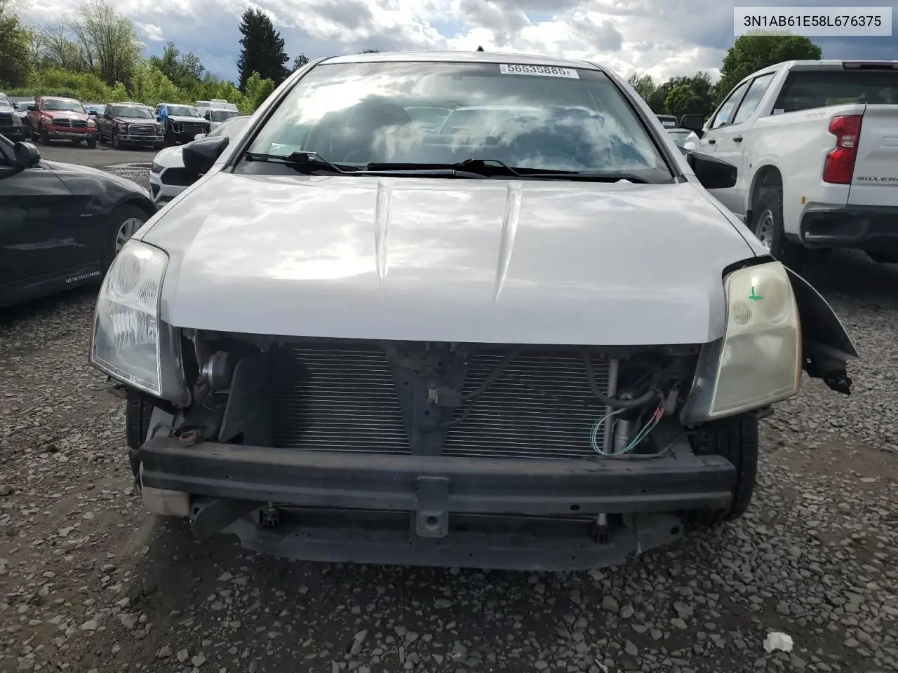 2008 Nissan Sentra 2.0 VIN: 3N1AB61E58L676375 Lot: 56535885