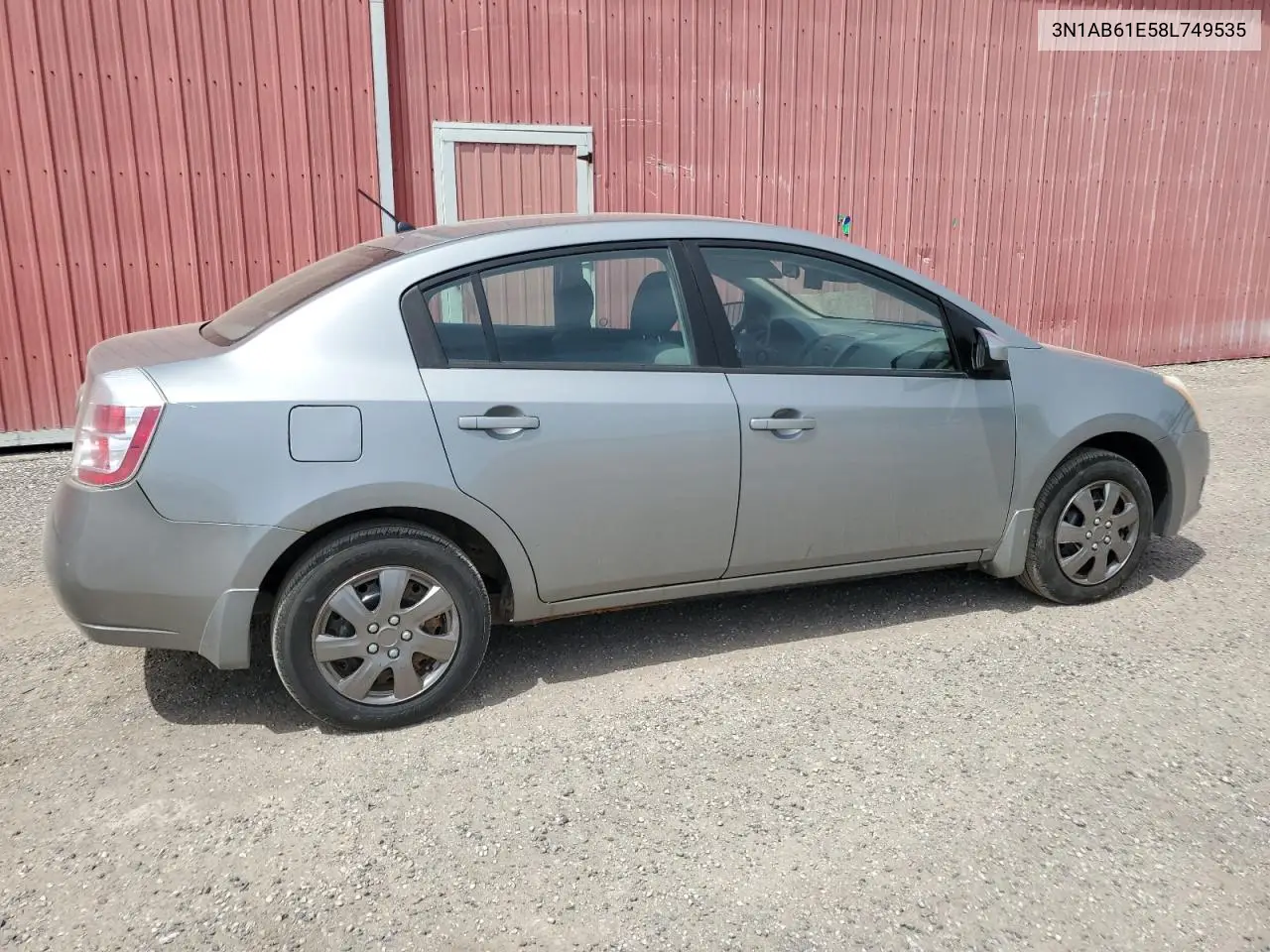 2008 Nissan Sentra 2.0 VIN: 3N1AB61E58L749535 Lot: 56568815