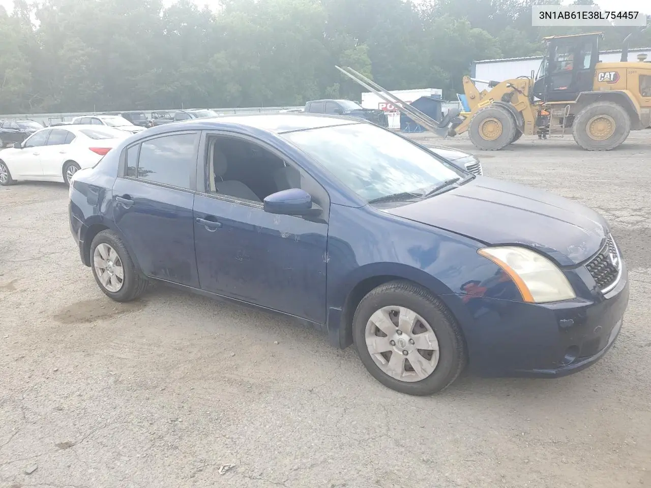 2008 Nissan Sentra 2.0 VIN: 3N1AB61E38L754457 Lot: 56835085