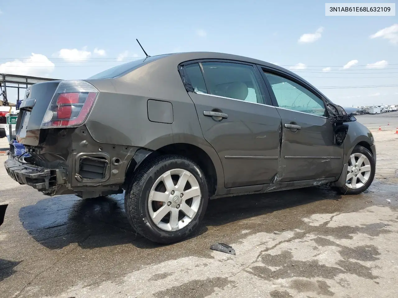 2008 Nissan Sentra 2.0 VIN: 3N1AB61E68L632109 Lot: 59298585