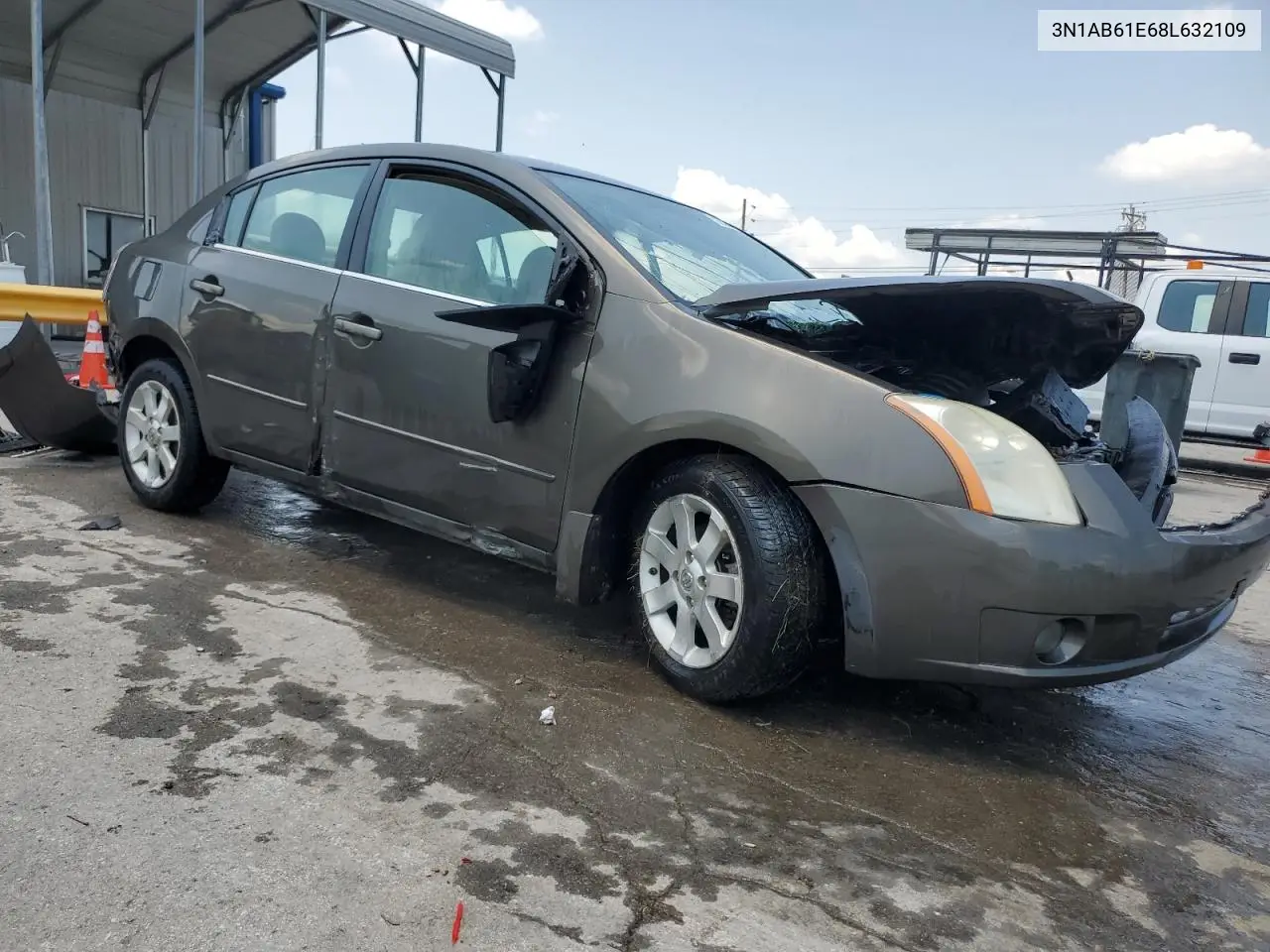 2008 Nissan Sentra 2.0 VIN: 3N1AB61E68L632109 Lot: 59298585