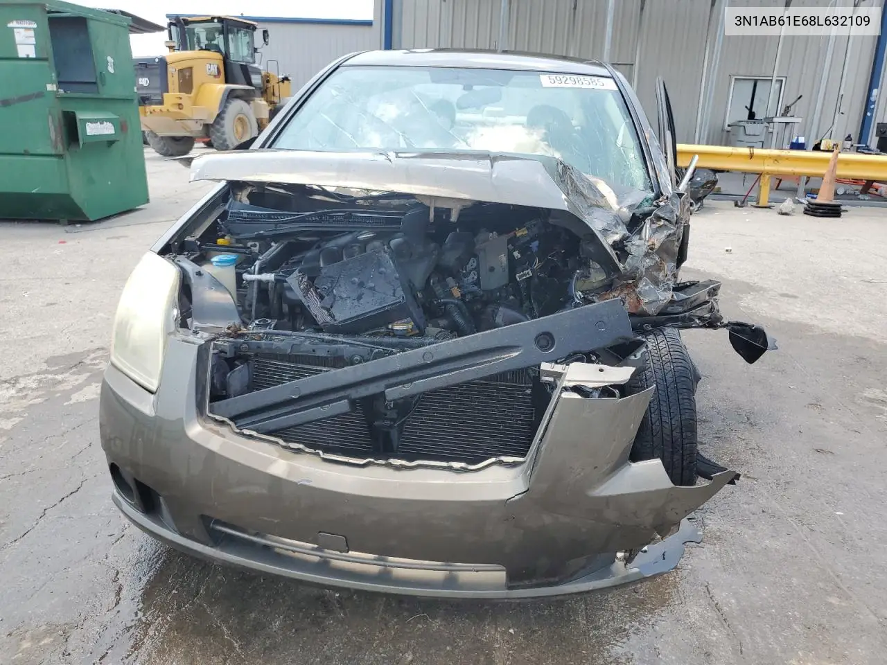 2008 Nissan Sentra 2.0 VIN: 3N1AB61E68L632109 Lot: 59298585