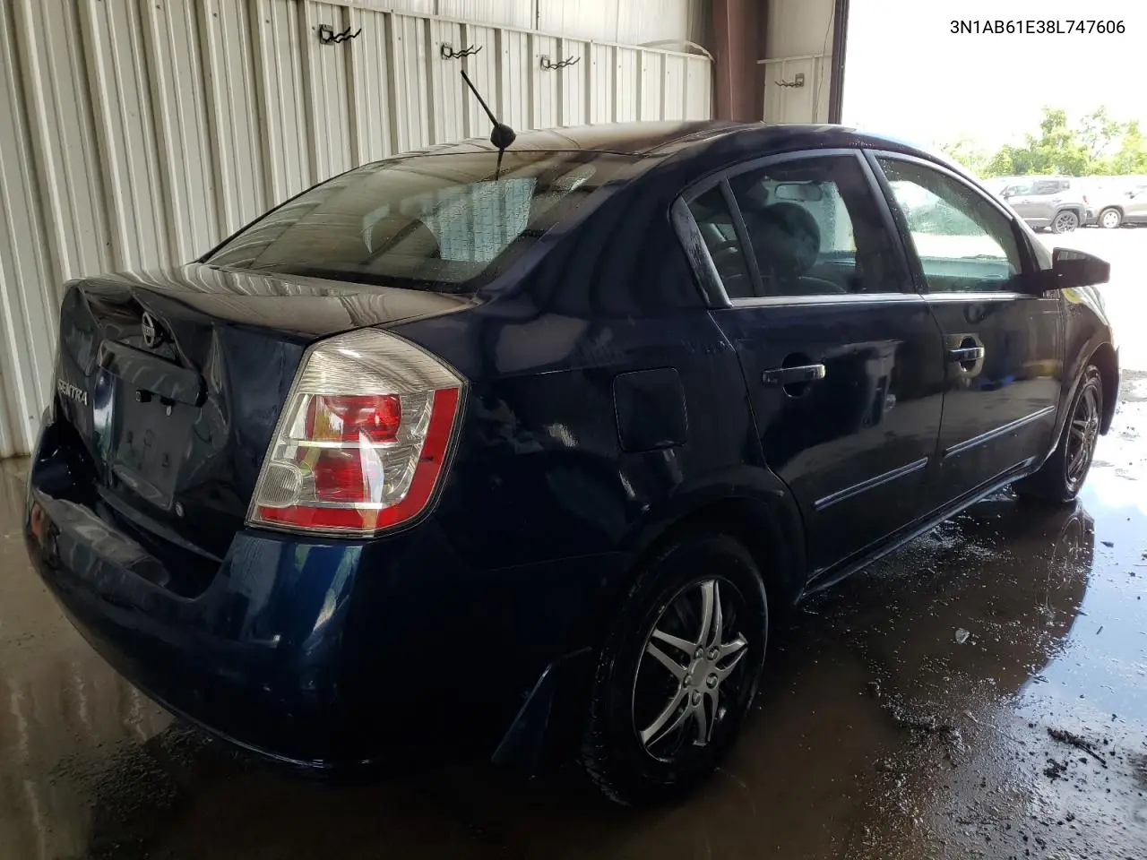 2008 Nissan Sentra 2.0 VIN: 3N1AB61E38L747606 Lot: 61903675