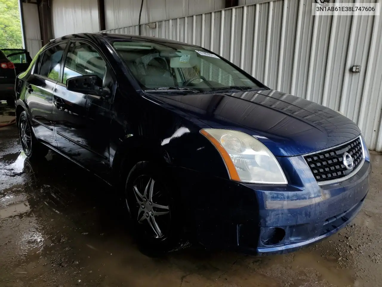 2008 Nissan Sentra 2.0 VIN: 3N1AB61E38L747606 Lot: 61903675
