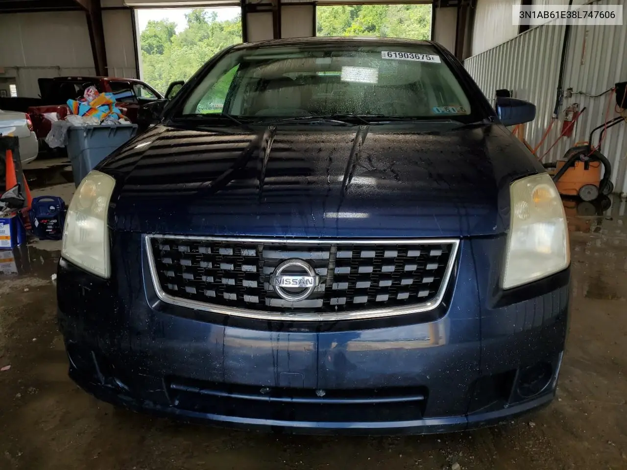 2008 Nissan Sentra 2.0 VIN: 3N1AB61E38L747606 Lot: 61903675