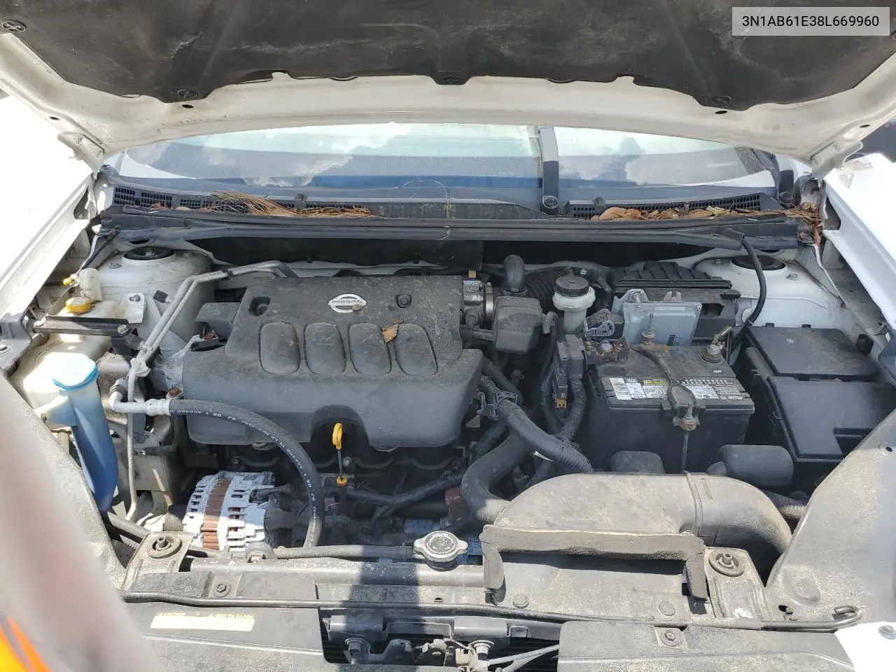 2008 Nissan Sentra 2.0 VIN: 3N1AB61E38L669960 Lot: 62558895