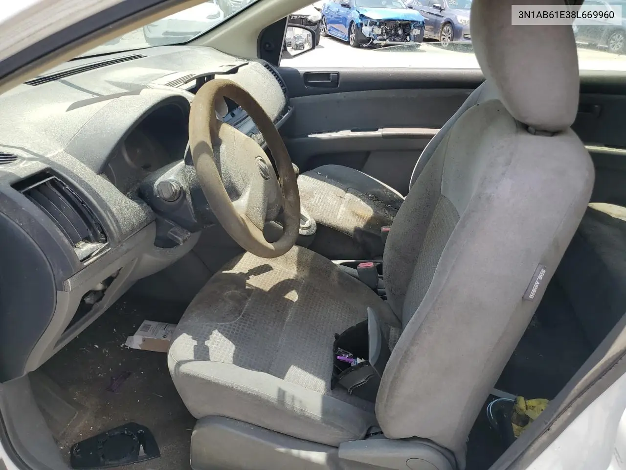 2008 Nissan Sentra 2.0 VIN: 3N1AB61E38L669960 Lot: 62558895