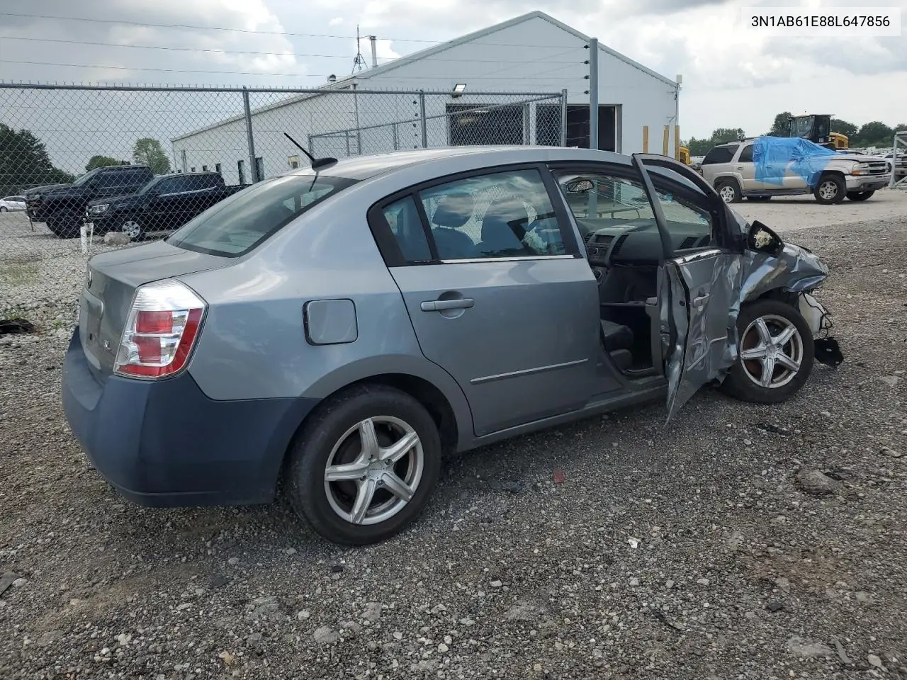 2008 Nissan Sentra 2.0 VIN: 3N1AB61E88L647856 Lot: 62572055