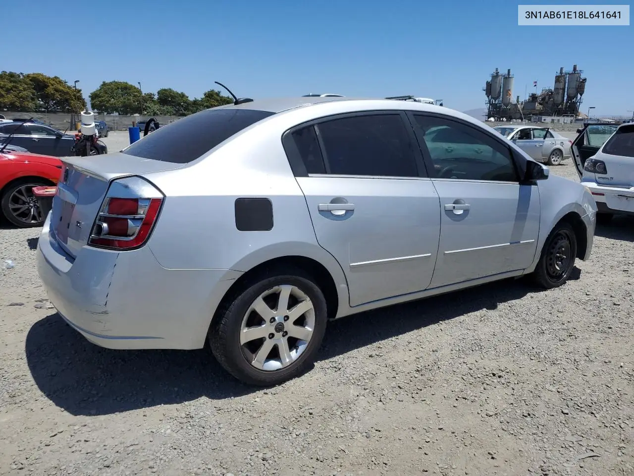 2008 Nissan Sentra 2.0 VIN: 3N1AB61E18L641641 Lot: 62701055