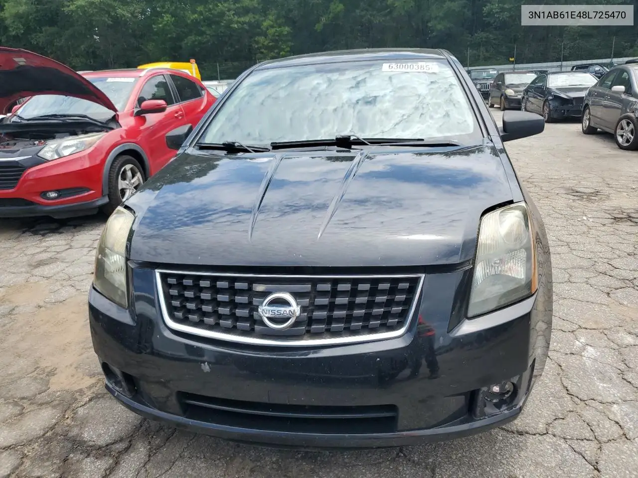 2008 Nissan Sentra 2.0 VIN: 3N1AB61E48L725470 Lot: 63000385