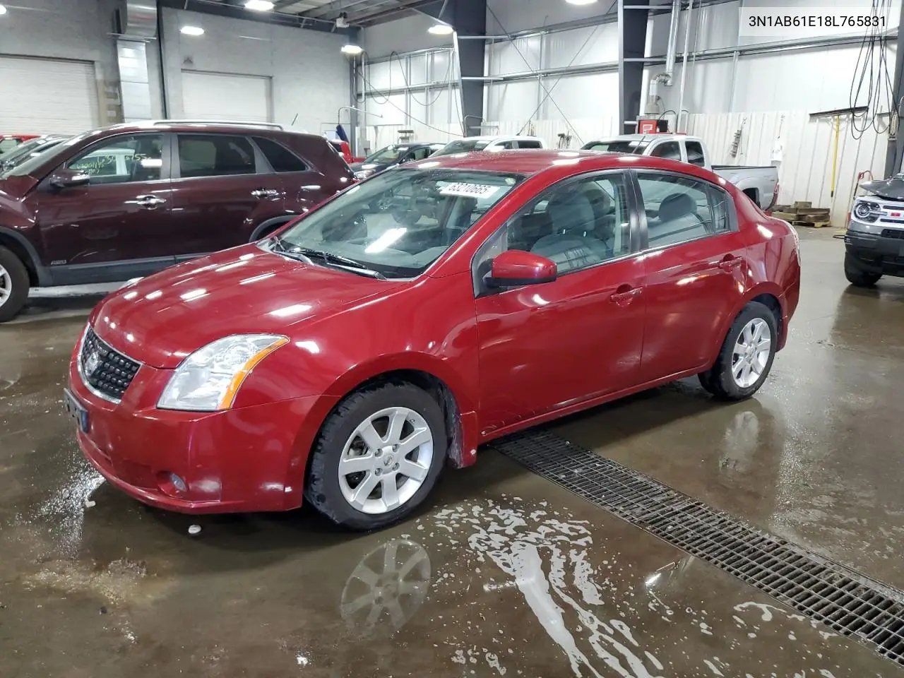 2008 Nissan Sentra 2.0 VIN: 3N1AB61E18L765831 Lot: 63210665