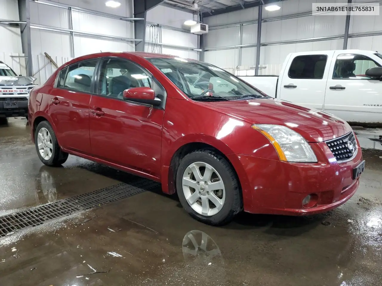 2008 Nissan Sentra 2.0 VIN: 3N1AB61E18L765831 Lot: 63210665