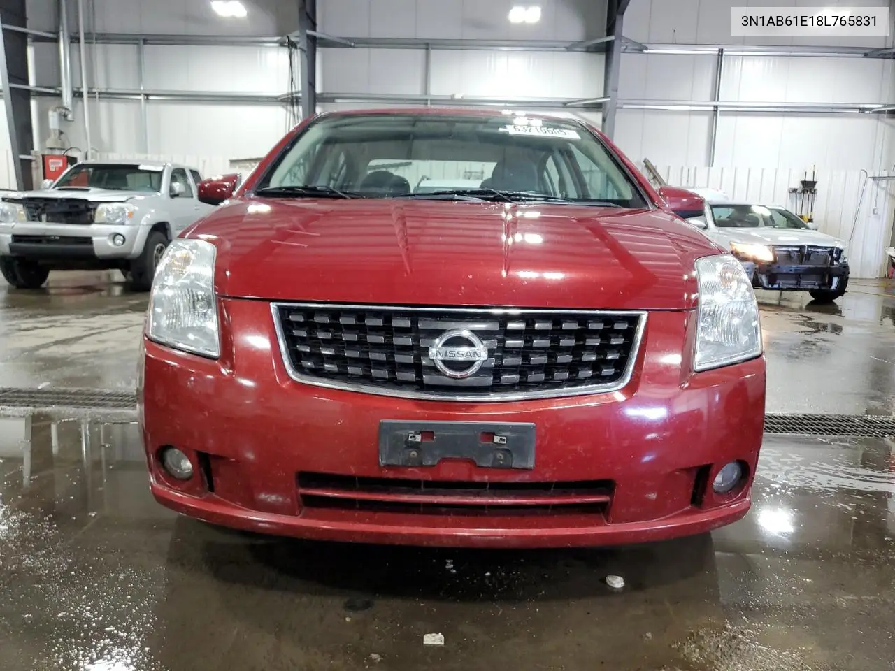 2008 Nissan Sentra 2.0 VIN: 3N1AB61E18L765831 Lot: 63210665