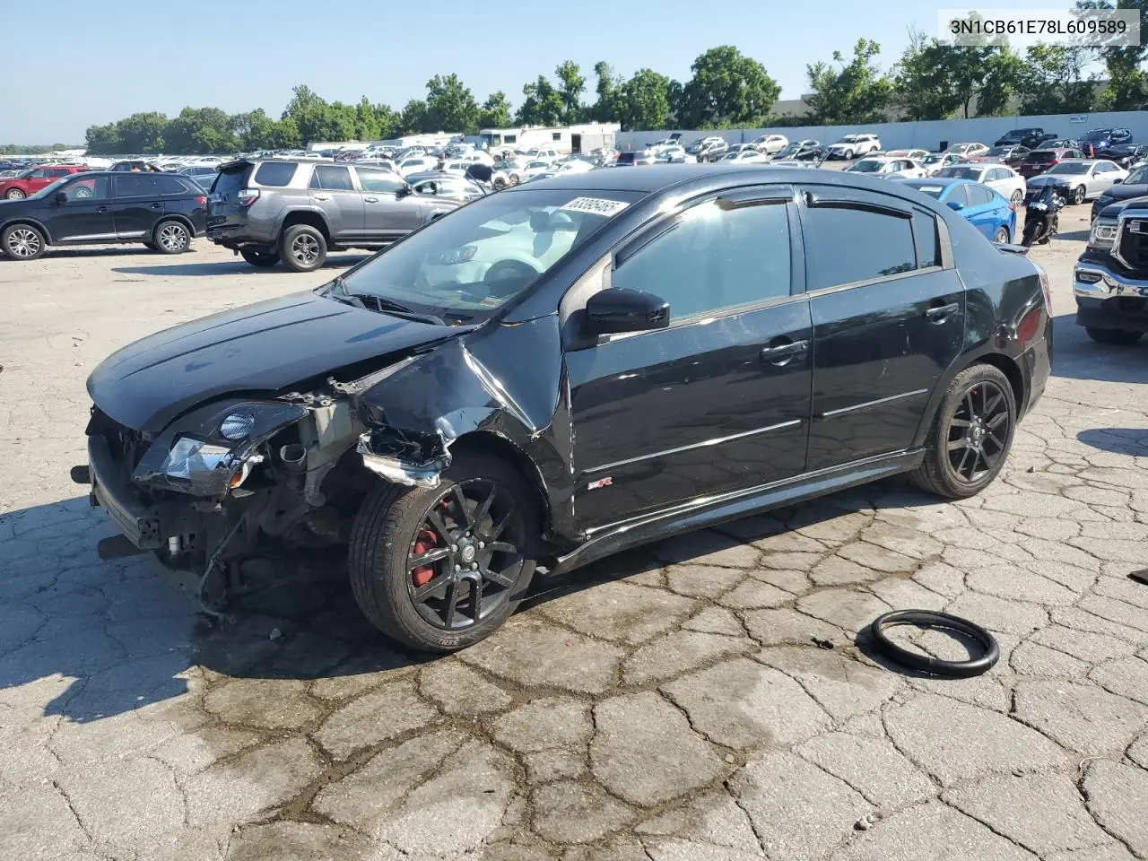2008 Nissan Sentra Se-R Spec V VIN: 3N1CB61E78L609589 Lot: 63395465