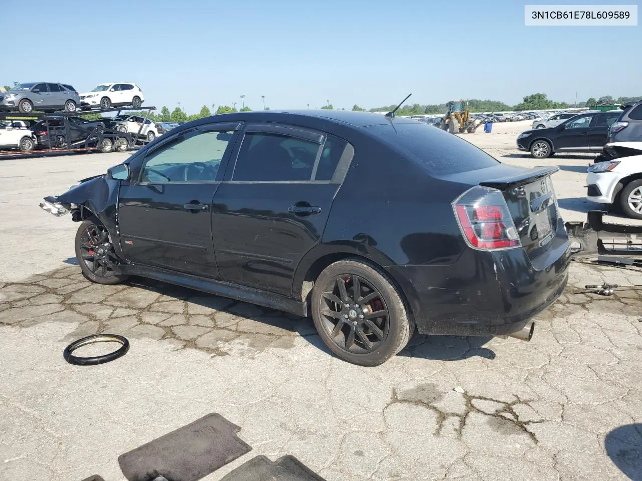 2008 Nissan Sentra Se-R Spec V VIN: 3N1CB61E78L609589 Lot: 63395465