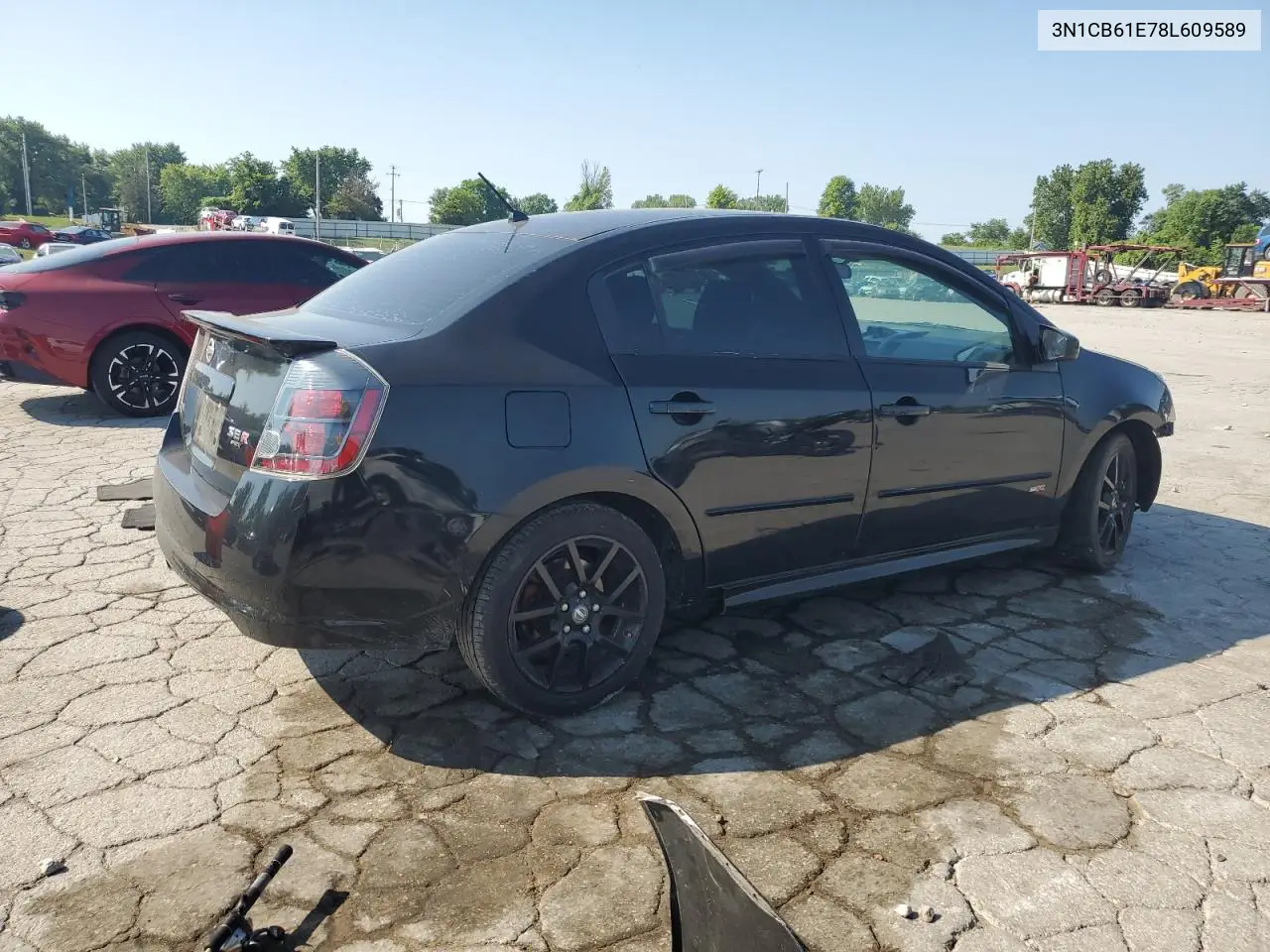 2008 Nissan Sentra Se-R Spec V VIN: 3N1CB61E78L609589 Lot: 63395465