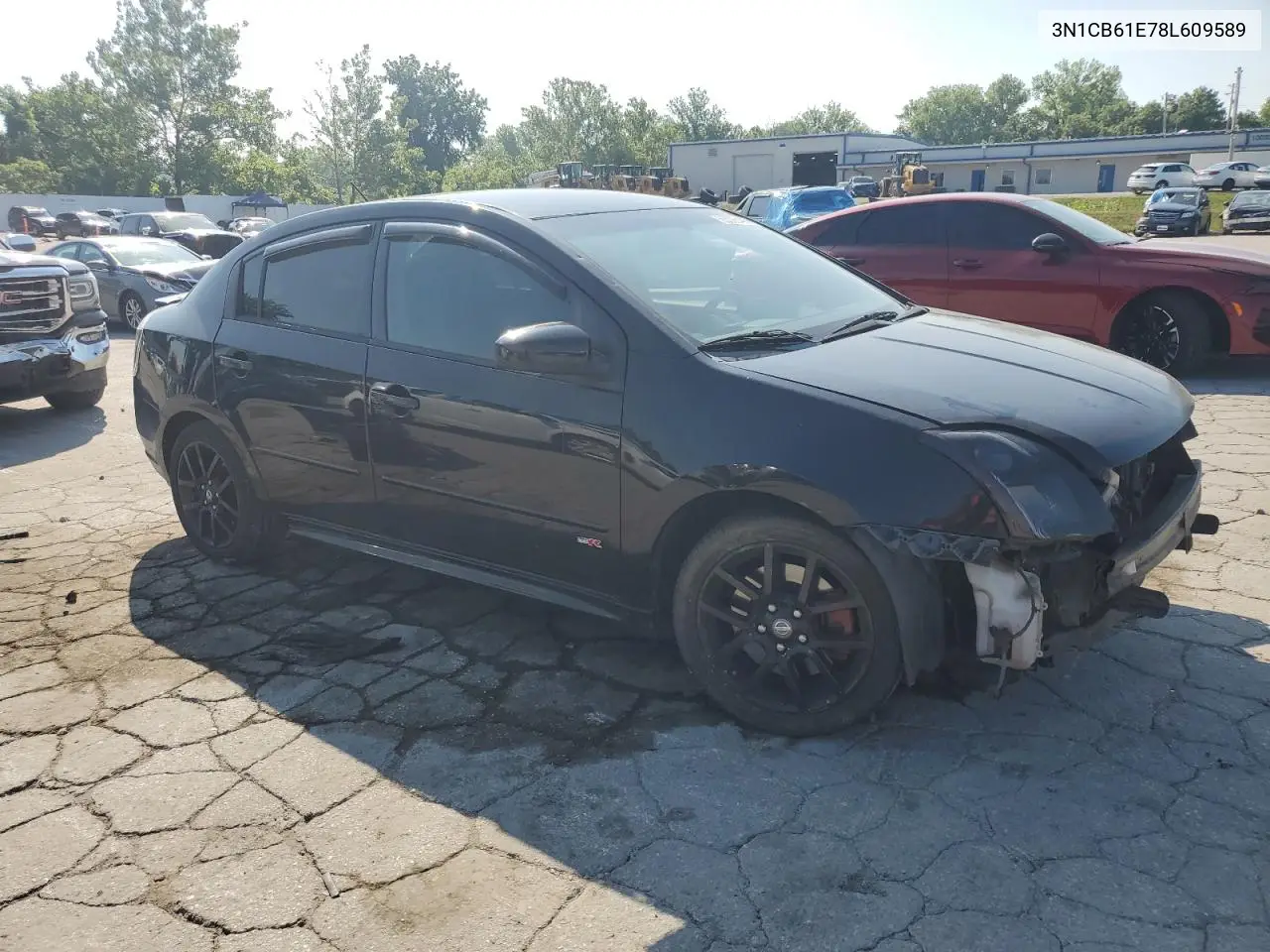 2008 Nissan Sentra Se-R Spec V VIN: 3N1CB61E78L609589 Lot: 63395465