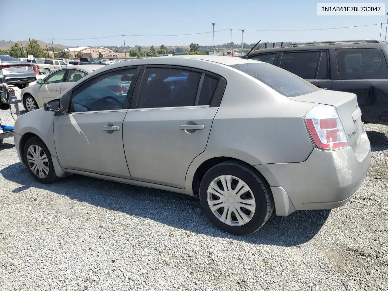 2008 Nissan Sentra 2.0 VIN: 3N1AB61E78L730047 Lot: 63679985