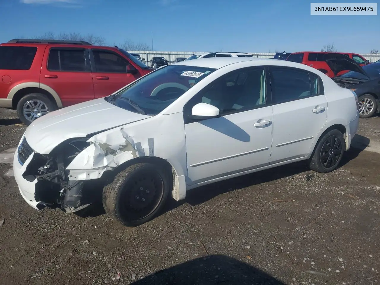 2009 Nissan Sentra 2.0 VIN: 3N1AB61EX9L659475 Lot: 45862075