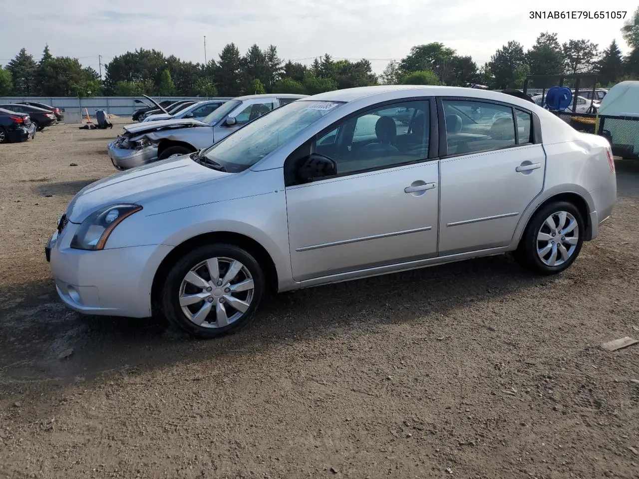 2009 Nissan Sentra 2.0 VIN: 3N1AB61E79L651057 Lot: 56530095