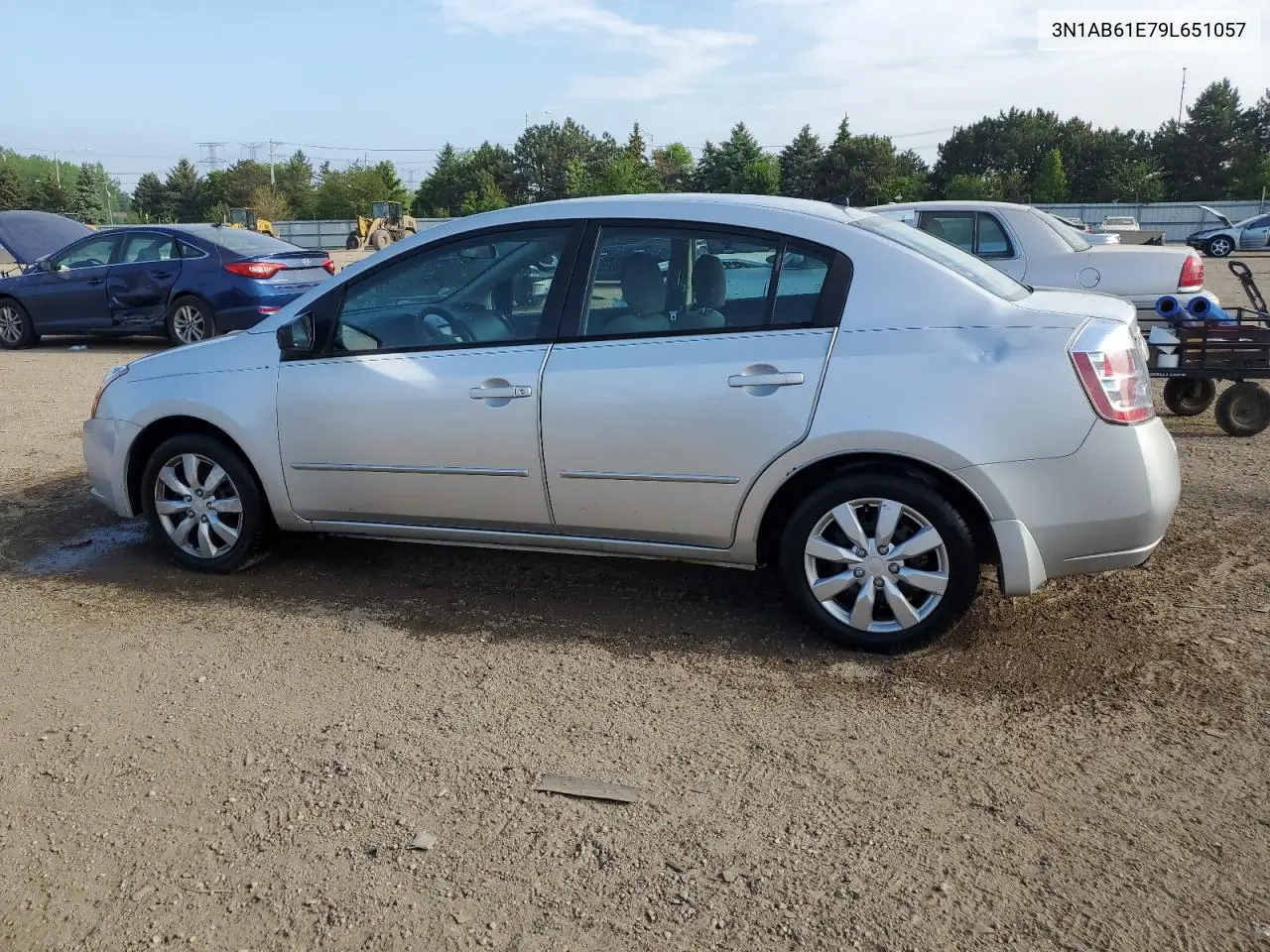 2009 Nissan Sentra 2.0 VIN: 3N1AB61E79L651057 Lot: 56530095
