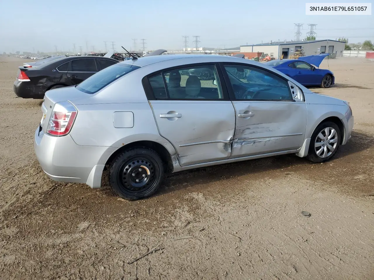 2009 Nissan Sentra 2.0 VIN: 3N1AB61E79L651057 Lot: 56530095
