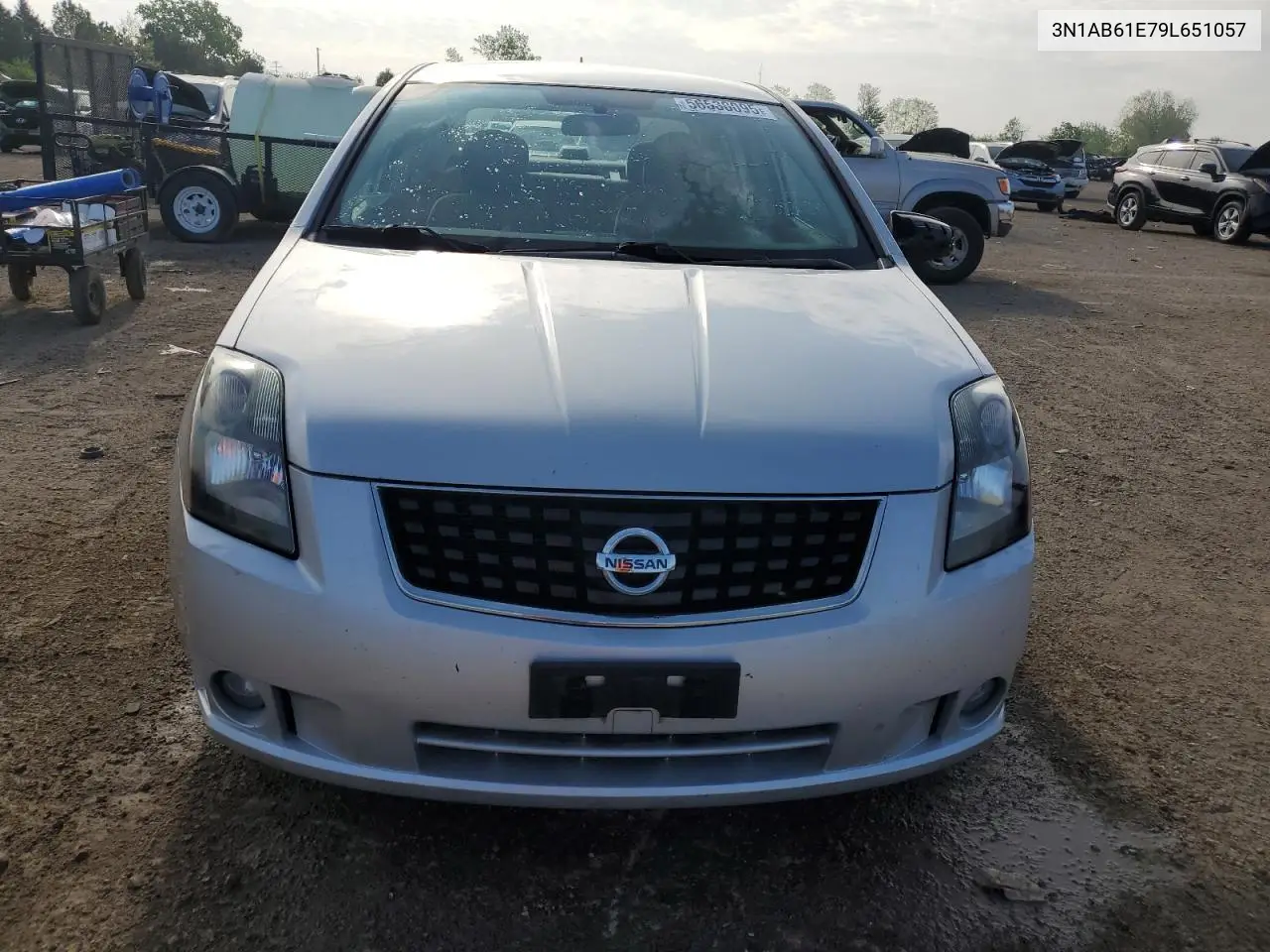 2009 Nissan Sentra 2.0 VIN: 3N1AB61E79L651057 Lot: 56530095