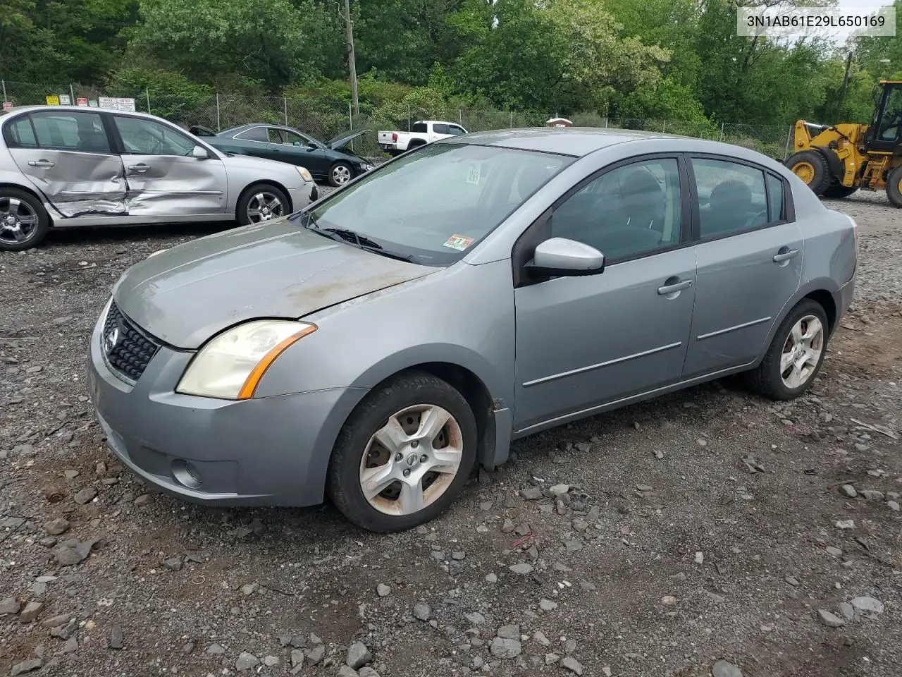 2009 Nissan Sentra 2.0 VIN: 3N1AB61E29L650169 Lot: 56561185