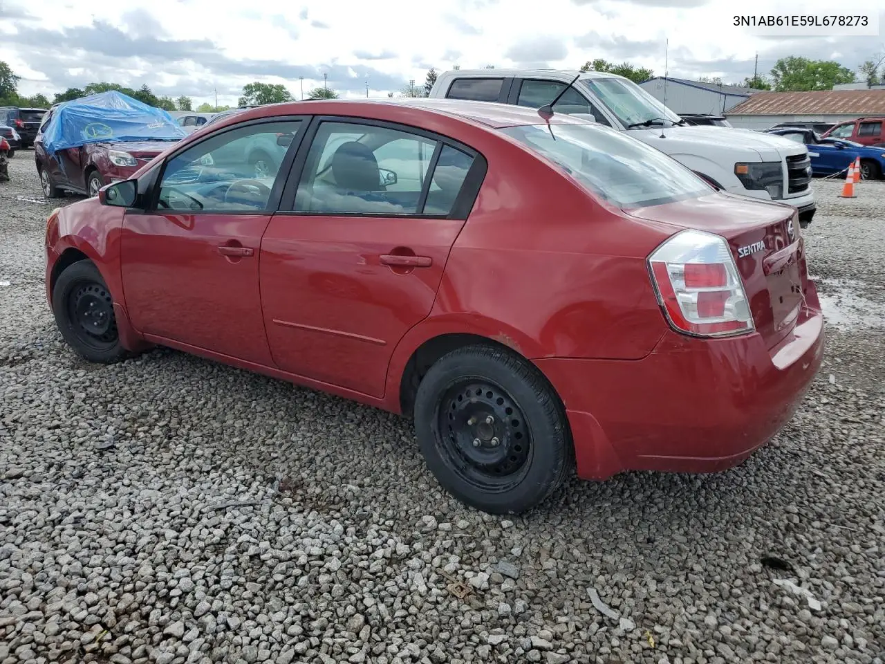 2009 Nissan Sentra 2.0 VIN: 3N1AB61E59L678273 Lot: 57097765